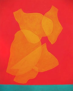 Cleve Gray, Ascensions #4, Oil on Canvas, 1997