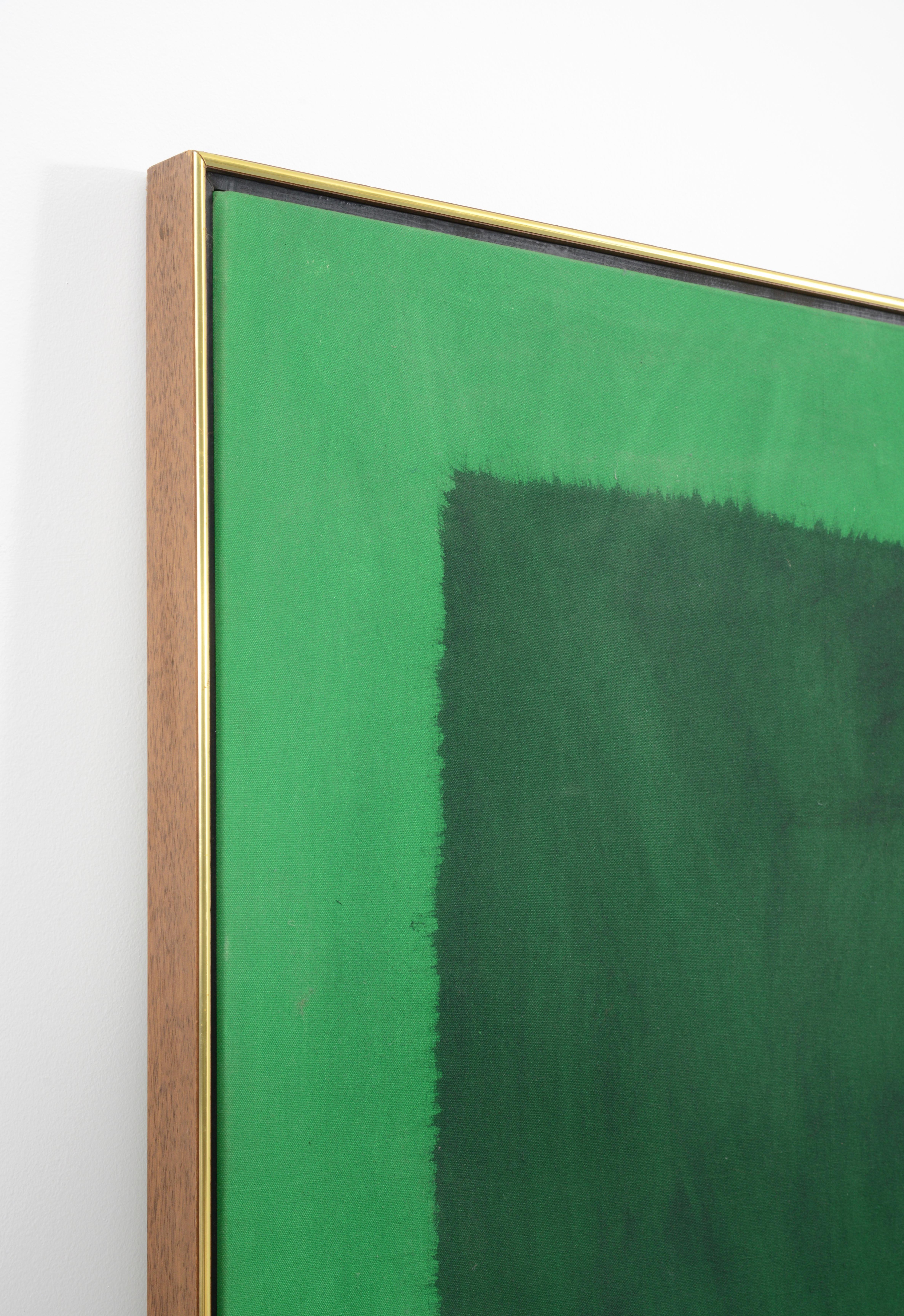 Grande quadro astratto di Cleve Gray, PLUMMET, 82 