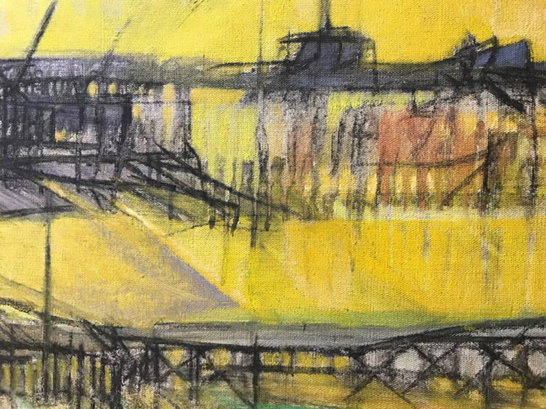 South Hampton 20:45 - Painting de Cleve Gray