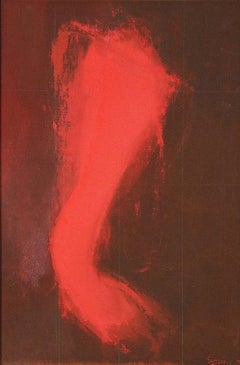 Study for Threnody 1973 (a 28 panel painting in Neuberger Museum of Art) o/c oil