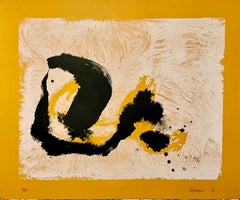 Litografía expresionista abstracta lírica Cleve Gray Litografía Serigrafía