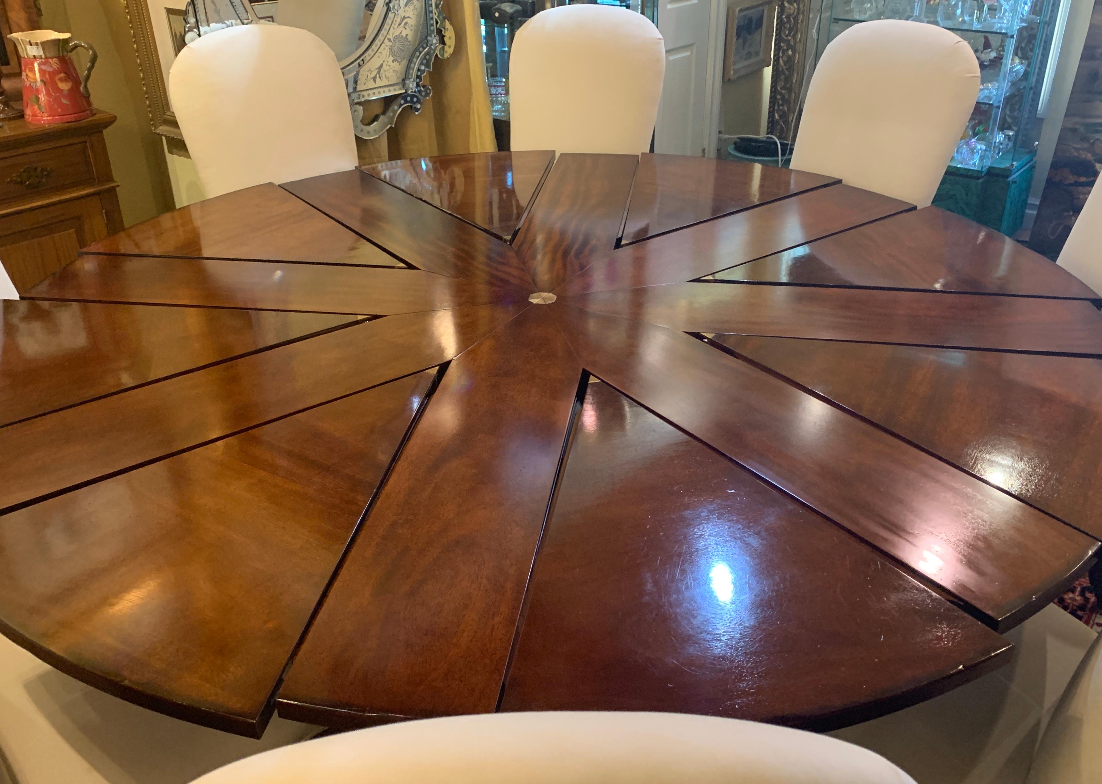 round table with 8 chairs