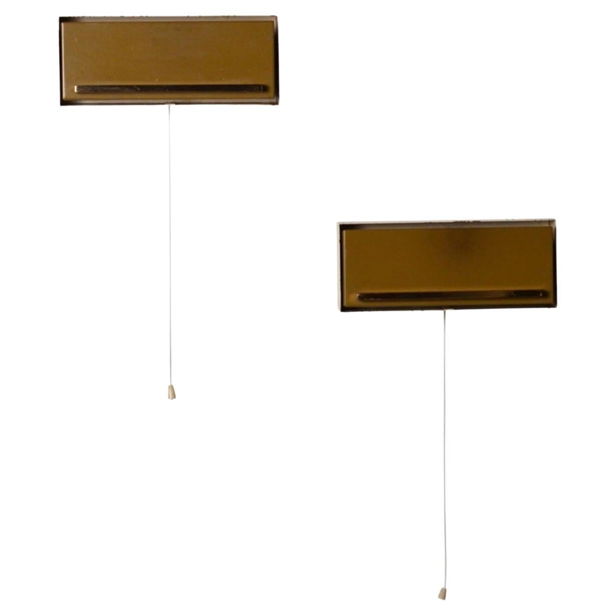 Clever Pair of Adjustable Bedside Sconces by Neuhaus Leuchten, Germany For Sale