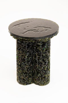 Table d'appoint en verre ressaca de Josep Vila, 2026