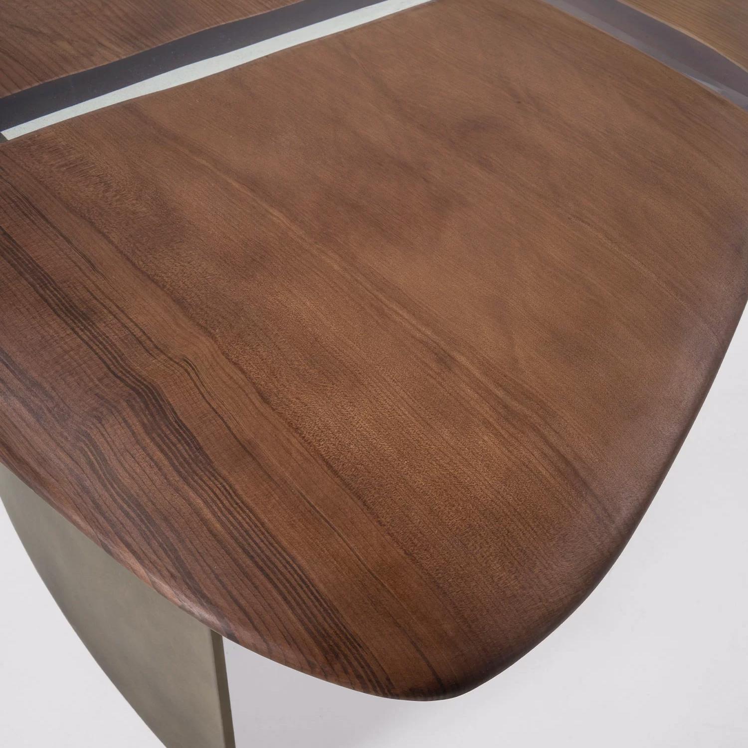 Ensemble de 3 tables basses Kauri en bois astucieux en vente 4
