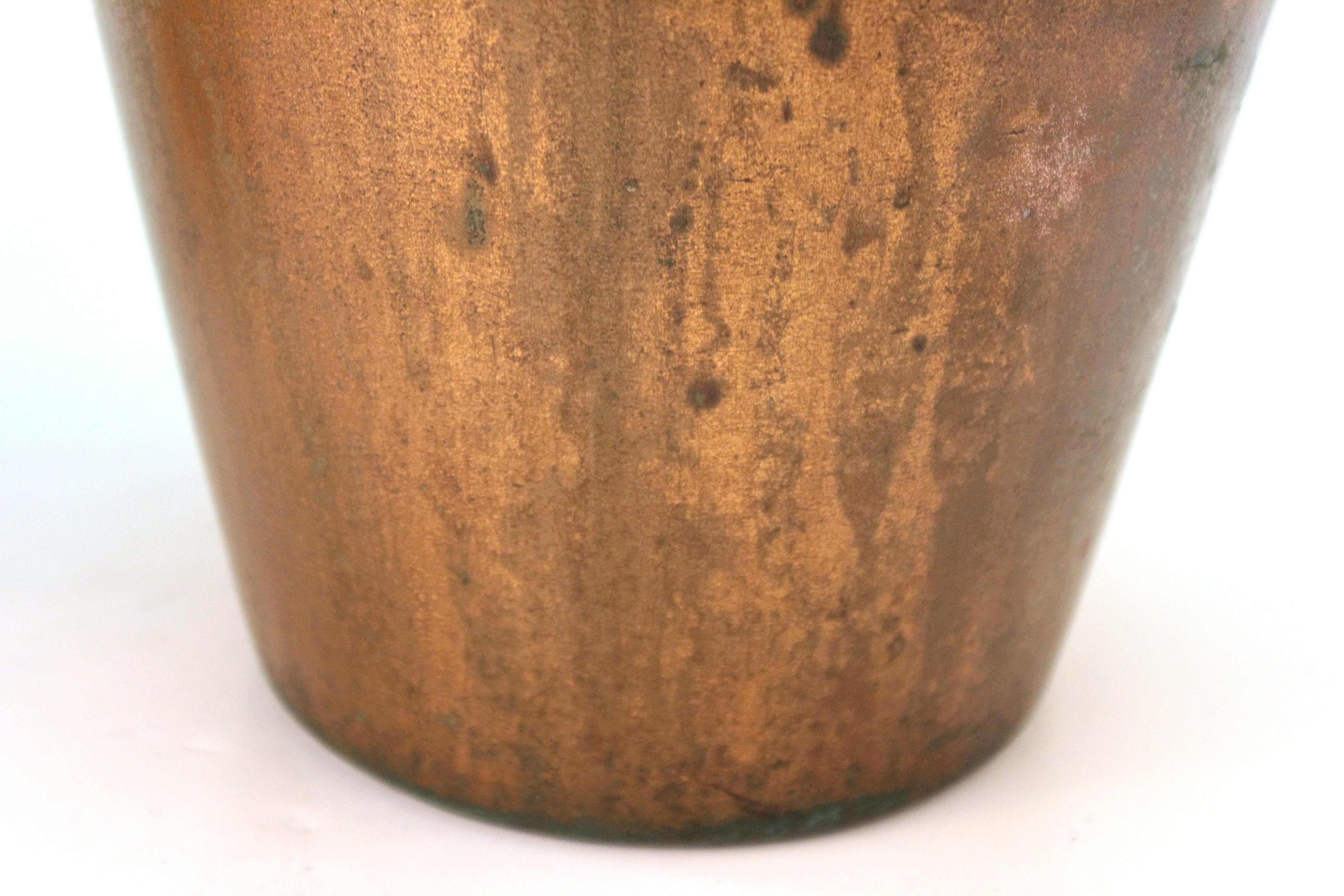 Clewell American Arts & Kunsthandwerkliche Vasen aus kupferhaltiger Keramik 3