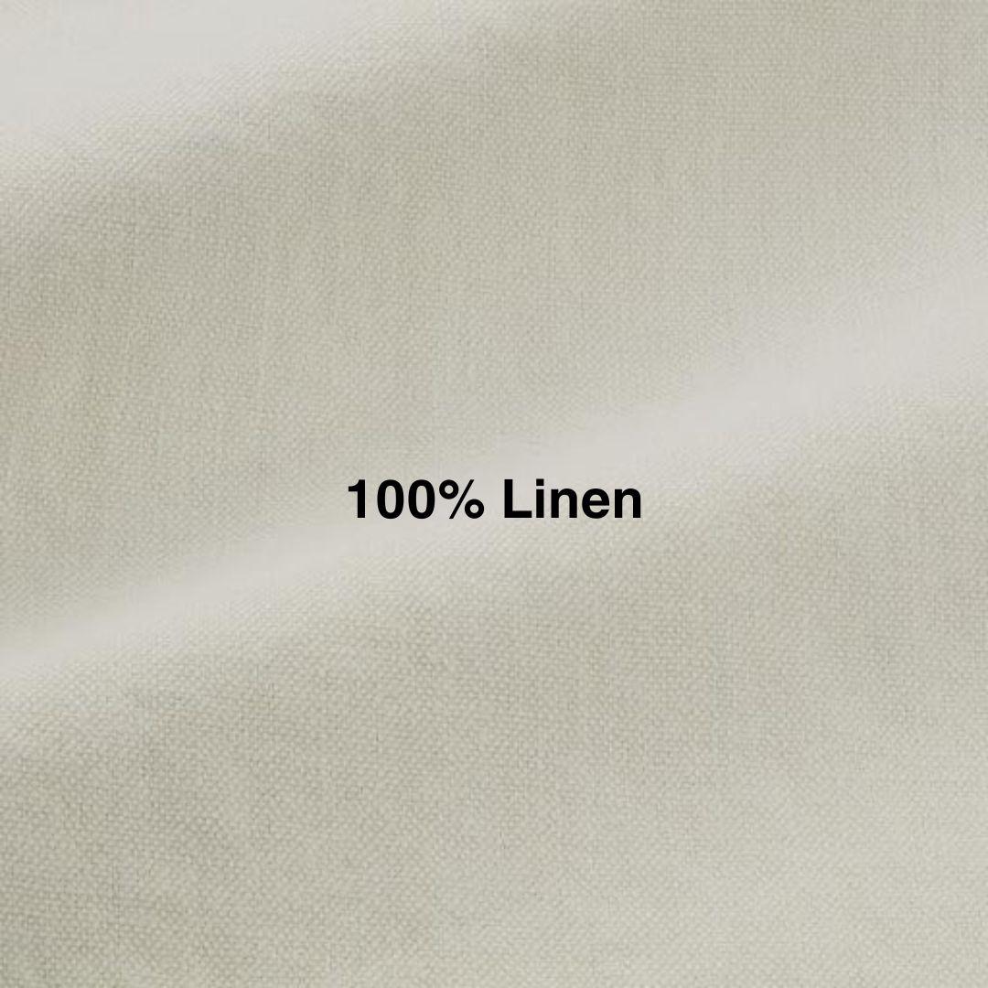 Clichy Linen Slipcover Sofa, Custom made in Spain For Sale 1