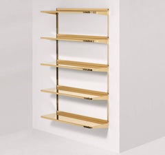 Click 5 Large Shelf Solid Brass - New Tendency