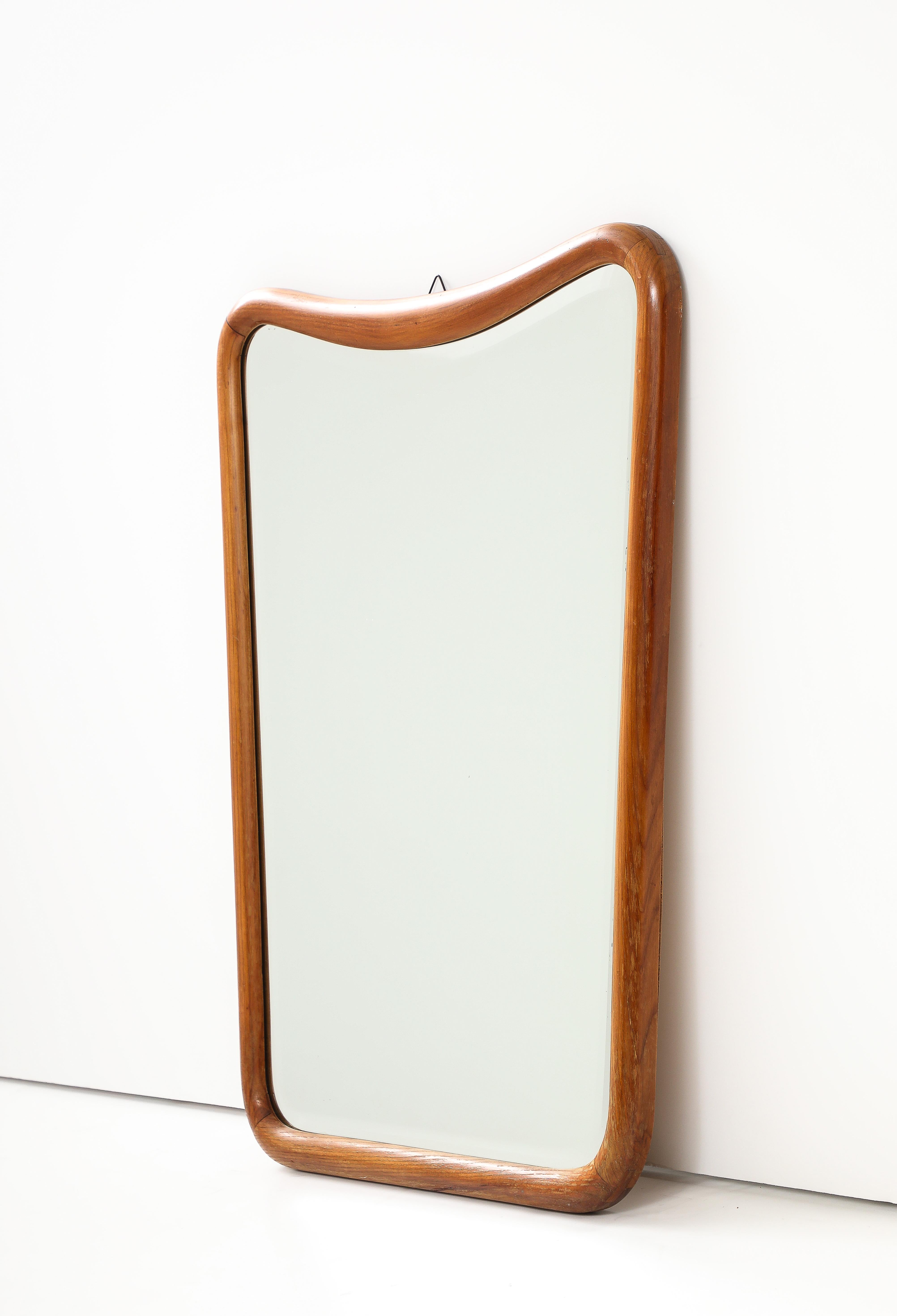 Wonderful Wood Frame with Bevelled Mirror