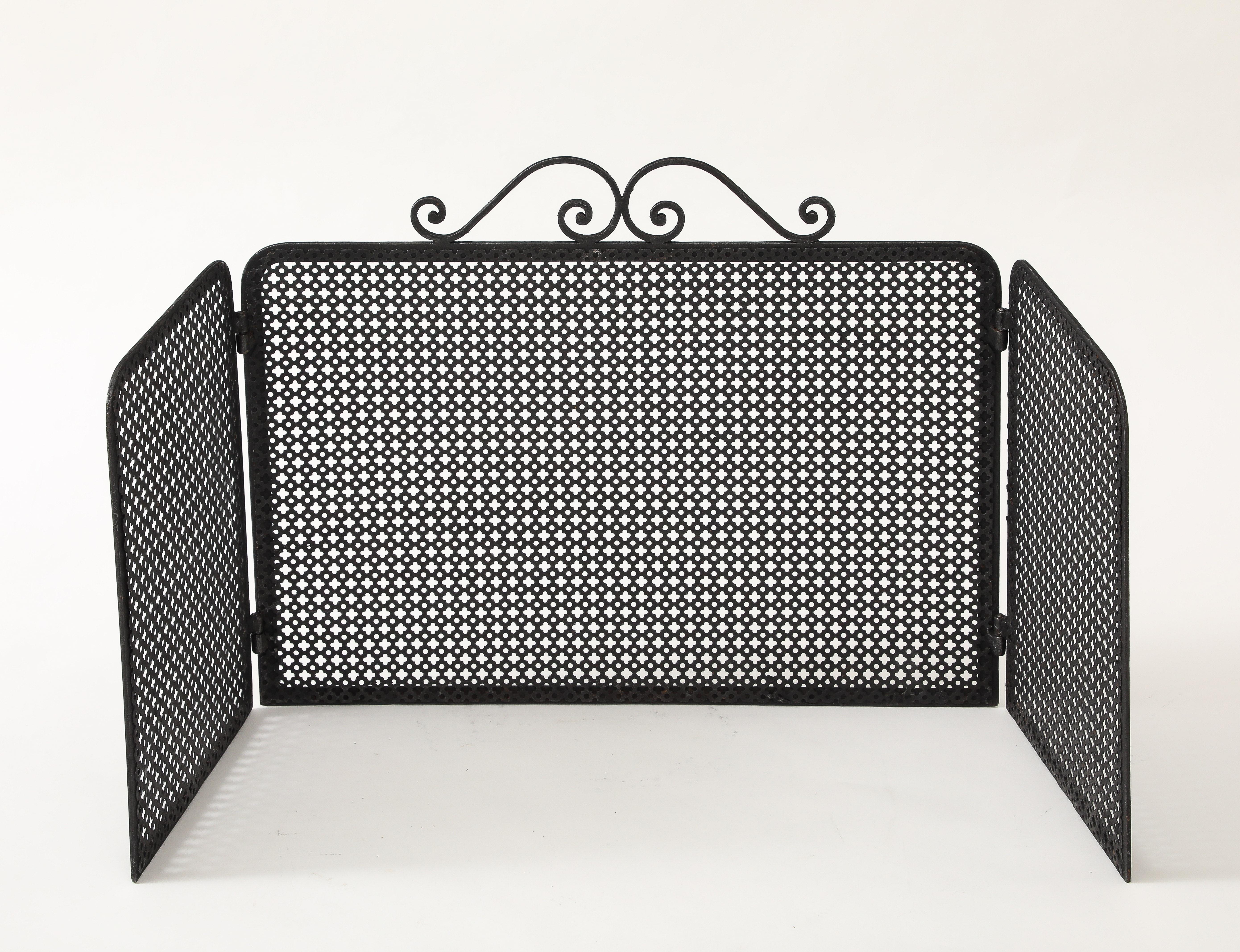 Matthieu Mategot Style Period Firescreen, France, c. 1950's For Sale 6