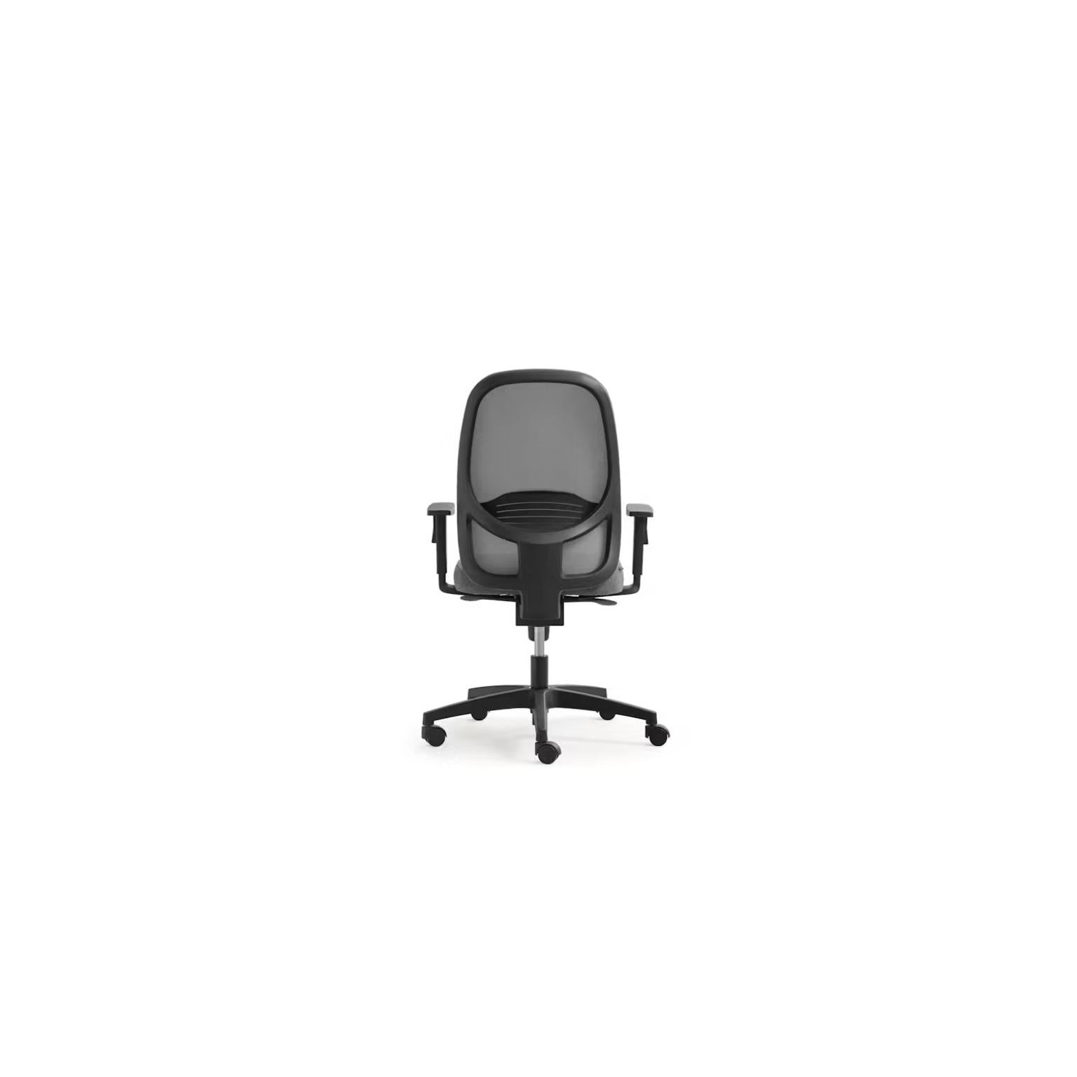 Other Click Task Office Chair With Armrests in Mesh & Upholstery by Quinti Sedute For Sale