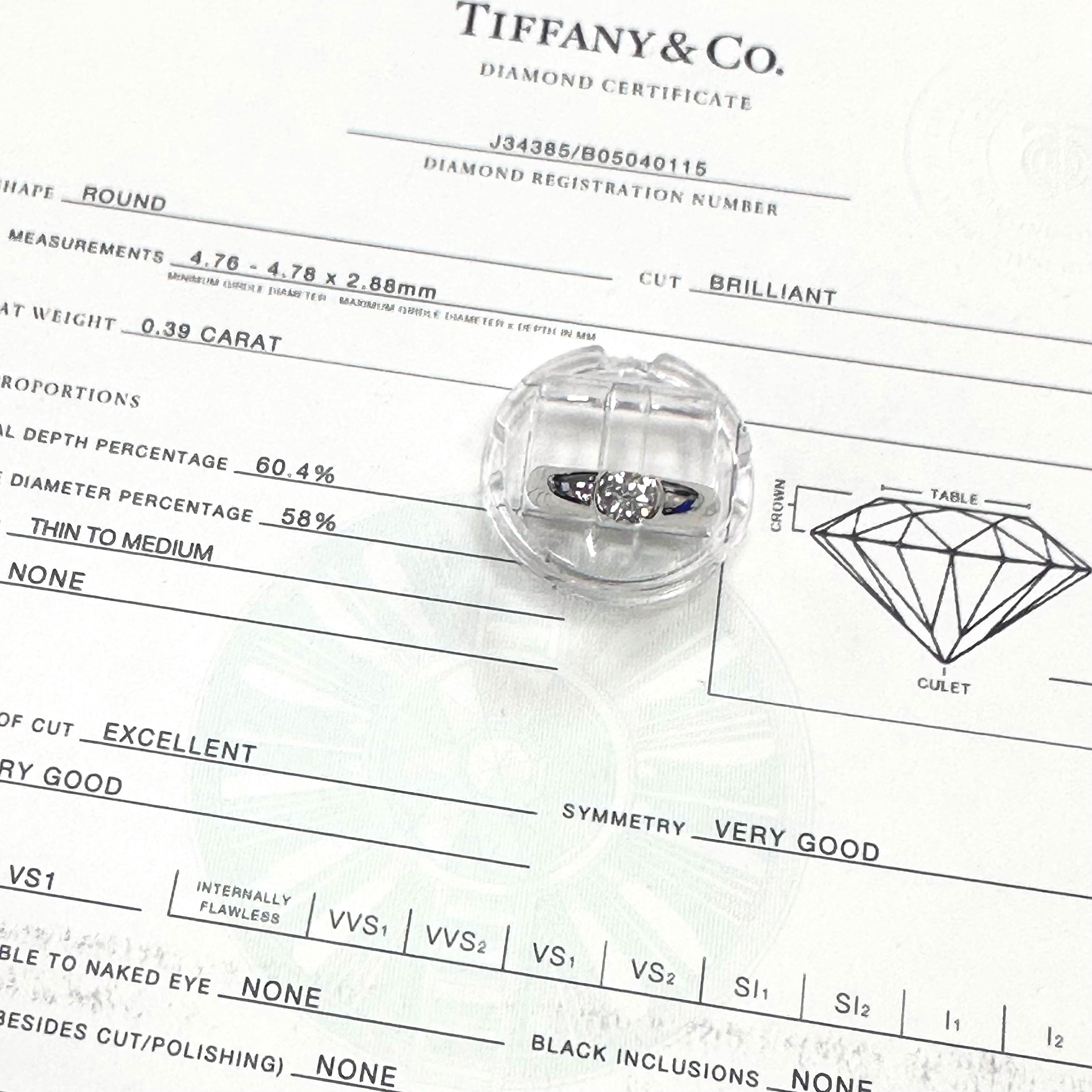 Click to enlarge Have one to sell? Sell now Tiffany & Co. ETOILE Round Diamond 0 For Sale 1