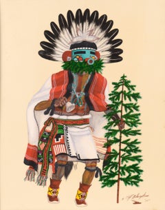Danzatrice Kachina Hopi di Cliff Bahnimptewa