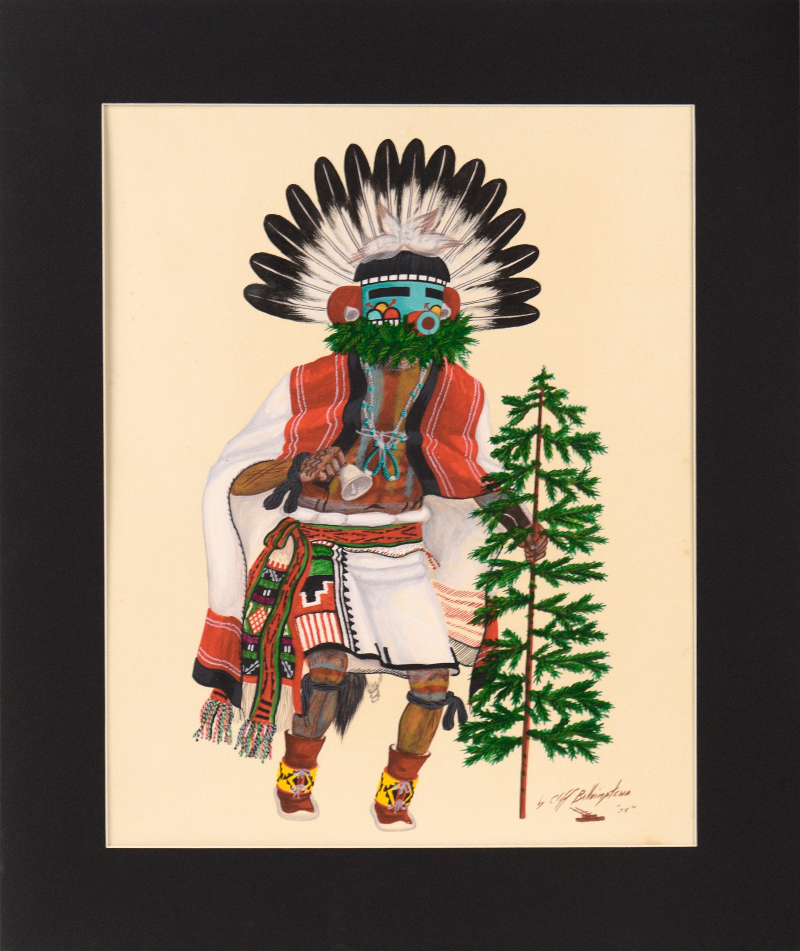 Hopi Kachina Dancer by Cliff Bahnimptewa