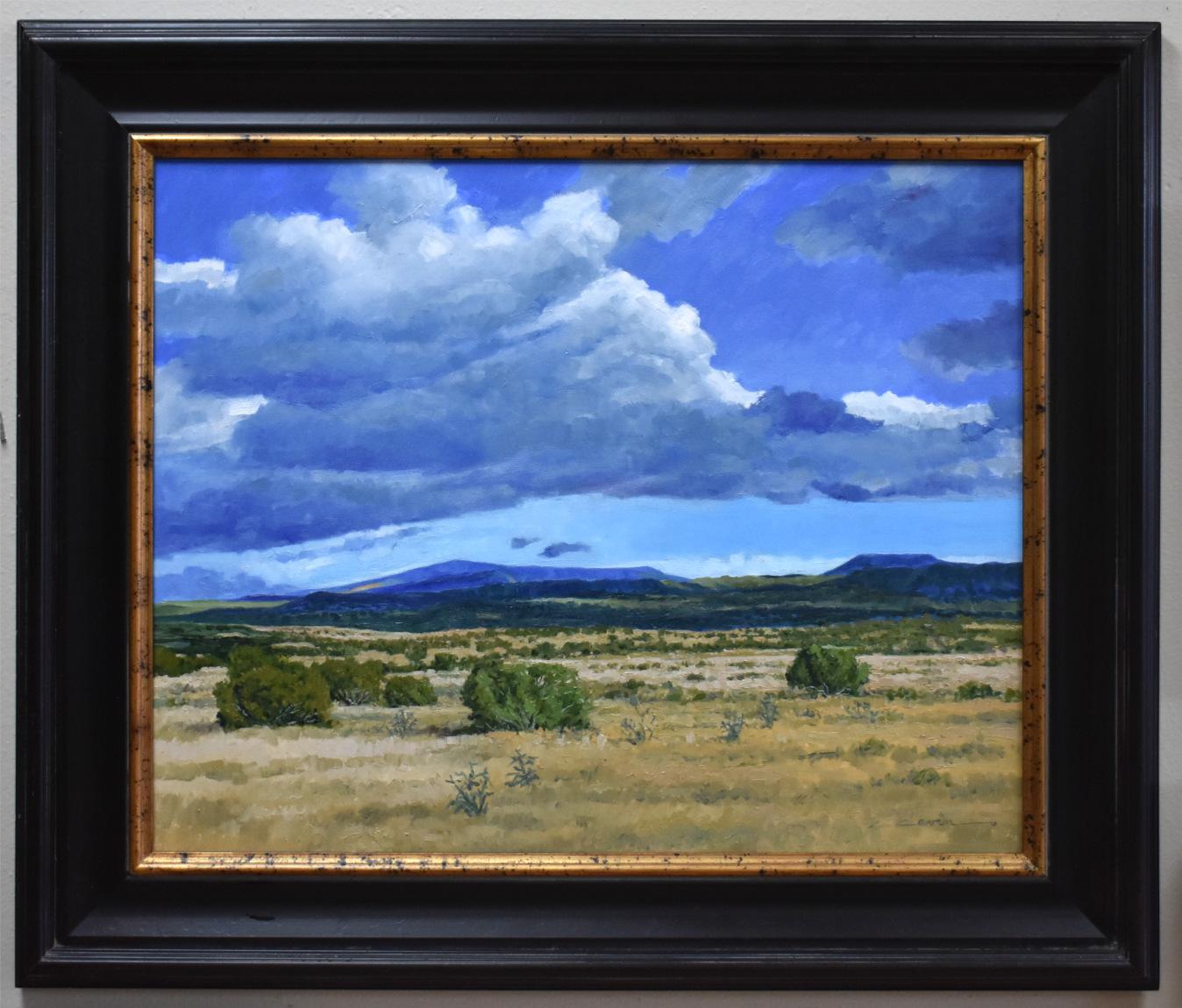CLIFF CAVIN Landscape Painting - "BIG SKY" WEST TEXAS