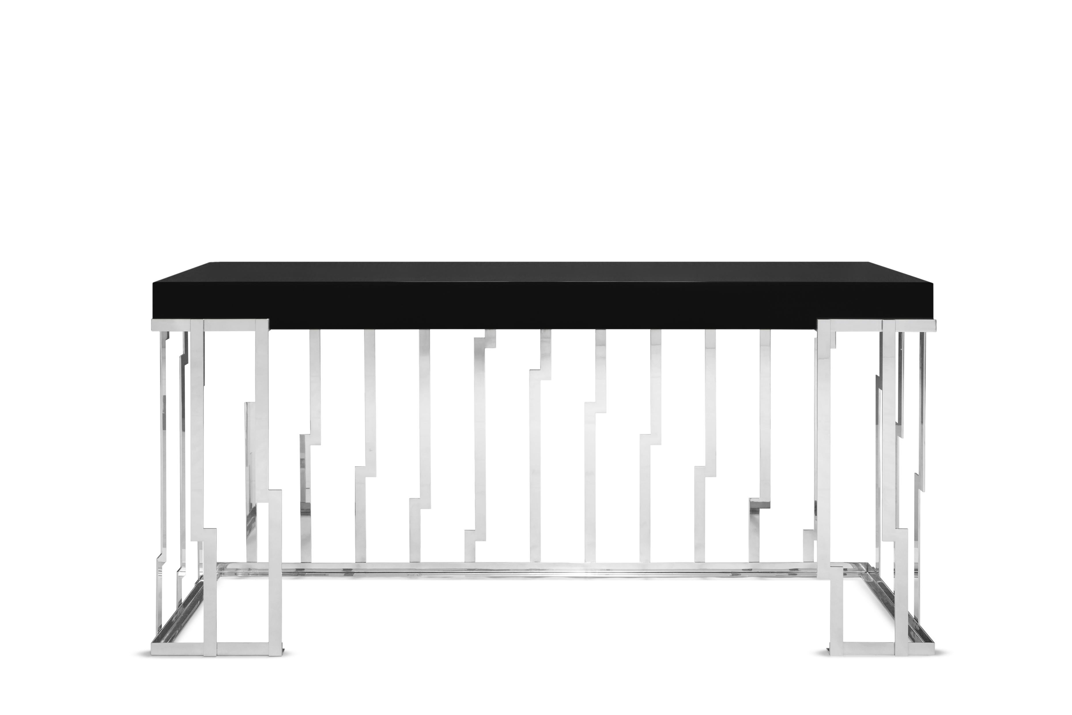 Post-Modern Cliff Console by Ginger & Jagger For Sale