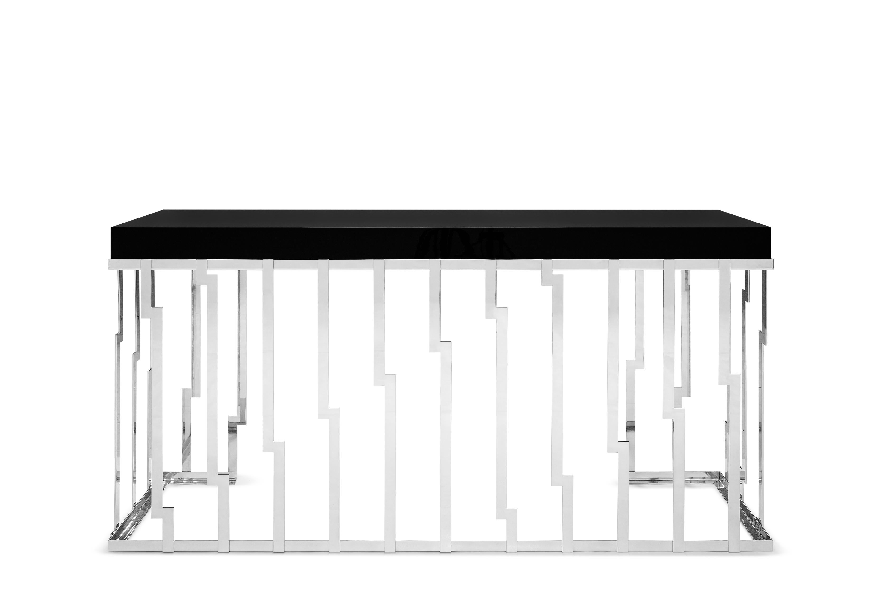 Portuguese Cliff Console by Ginger & Jagger For Sale