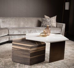 Cliff Young Tempo Wood Nesting Cocktail Table