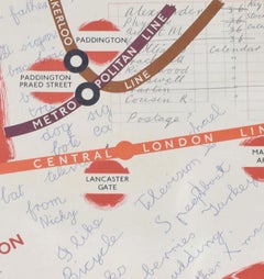 1935 London Transport Original Poster Christmas Shopping Clifford Rosemary Ellis