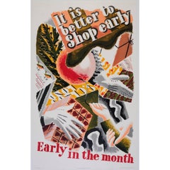 London Transport 1935 Poster Early in the Month Clifford and Rosemary Ellis