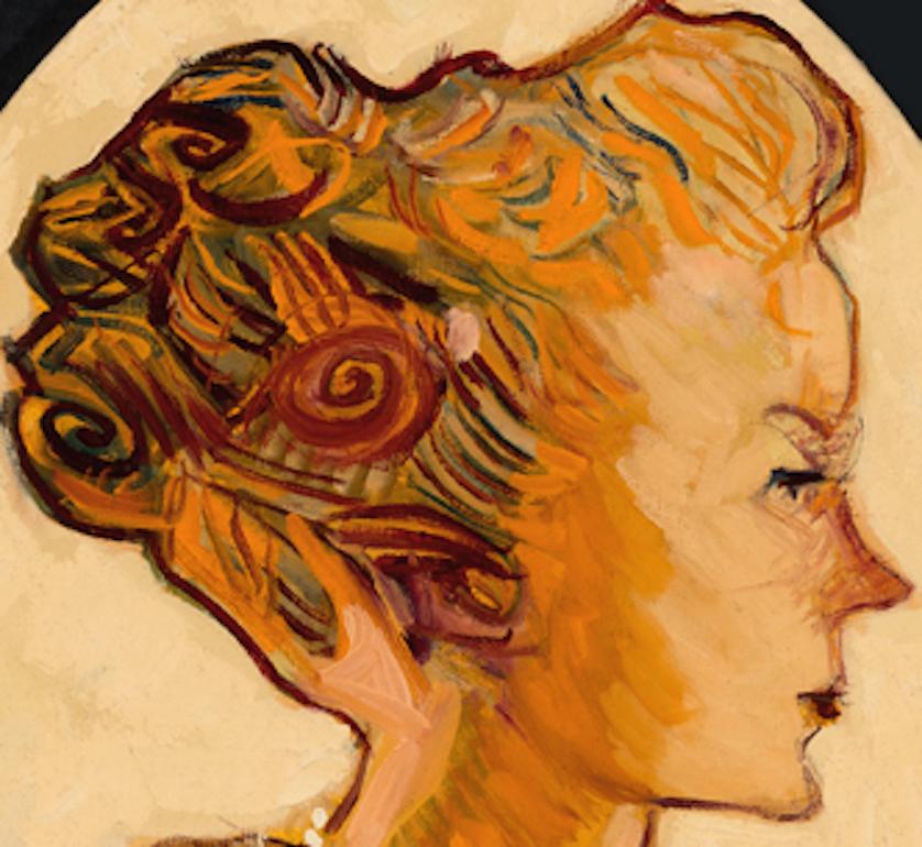 Cameo Profile - Painting by Clifford Bailey 