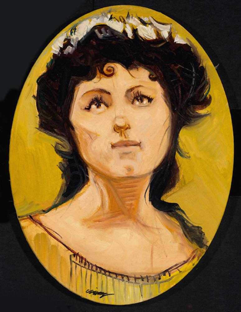 Portrait Painting Clifford Bailey  - Estelle