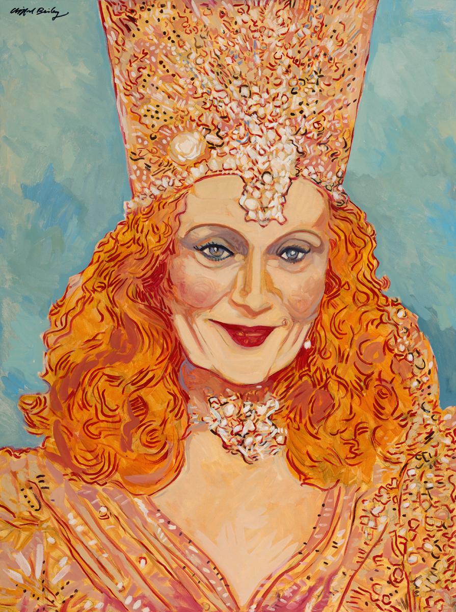 Clifford Bailey  Portrait Painting - Glinda