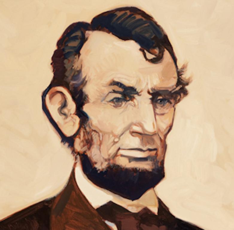 Lincoln - Painting by Clifford Bailey 