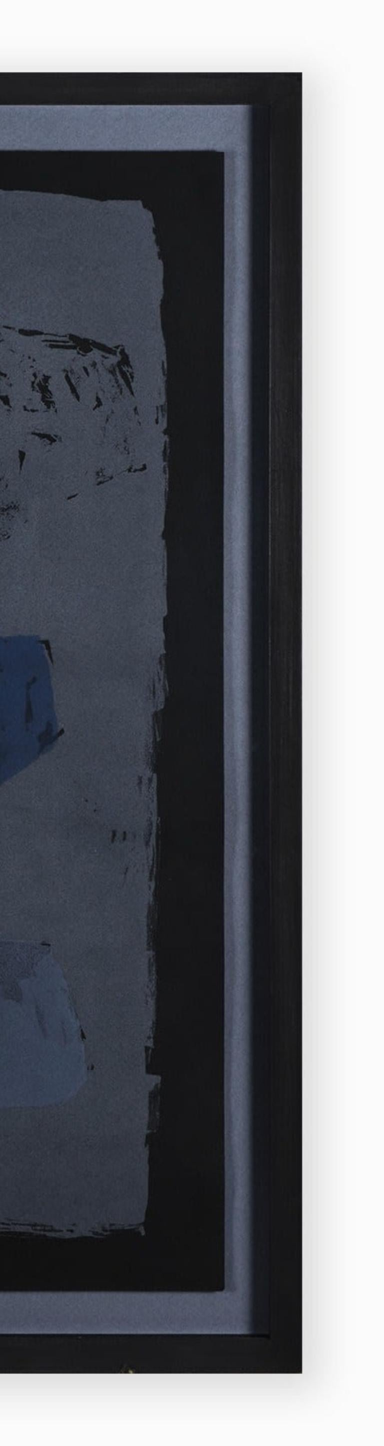Clifford Ellis, Variaciones sobre seis (Azul sobre negro) Papel en venta