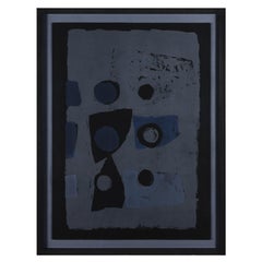 Clifford Ellis, Variaciones sobre seis (Azul sobre negro)