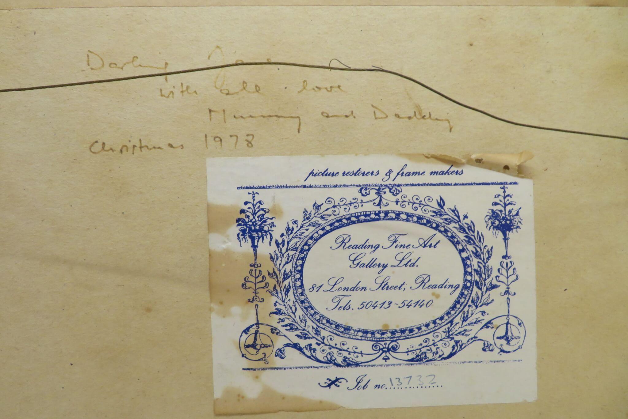 Clifford Hall ROI (1904-1973) óleo original inglés FIRMADO PLAYA GALESES en venta 5