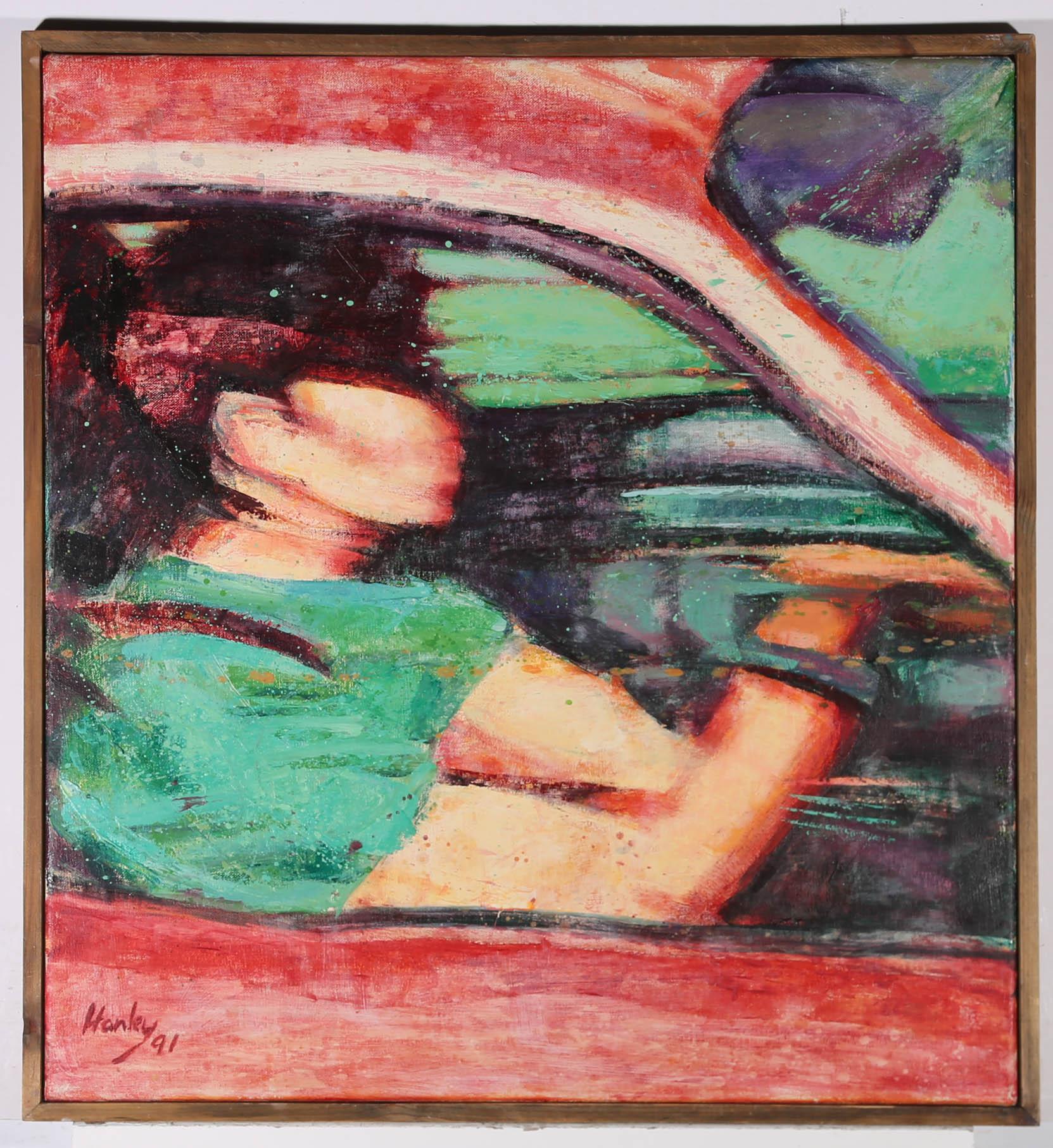 Clifford Hanley (1948-2021) - 1991 Oil, She 'G' 1
