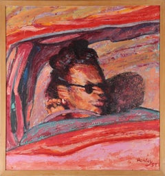 Clifford Hanley (1948-2021) – 1992, Öl, Diva