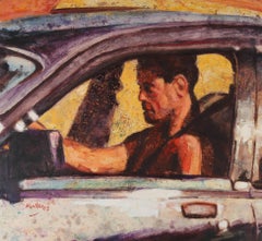 Clifford Hanley (1948-2021) - 1993 Oil, Sonombre