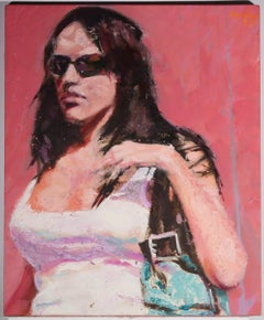 Clifford Hanley (1948-2021) - 2007 Oil, Round My Think