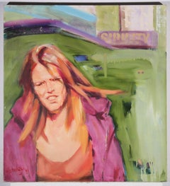 Clifford Hanley (1948-2021) - 20th Century Oil, Oxford St. Burst