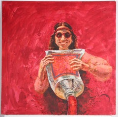 Clifford Hanley (1948-2021) - 20th Century Oil, Psychedelic Creation