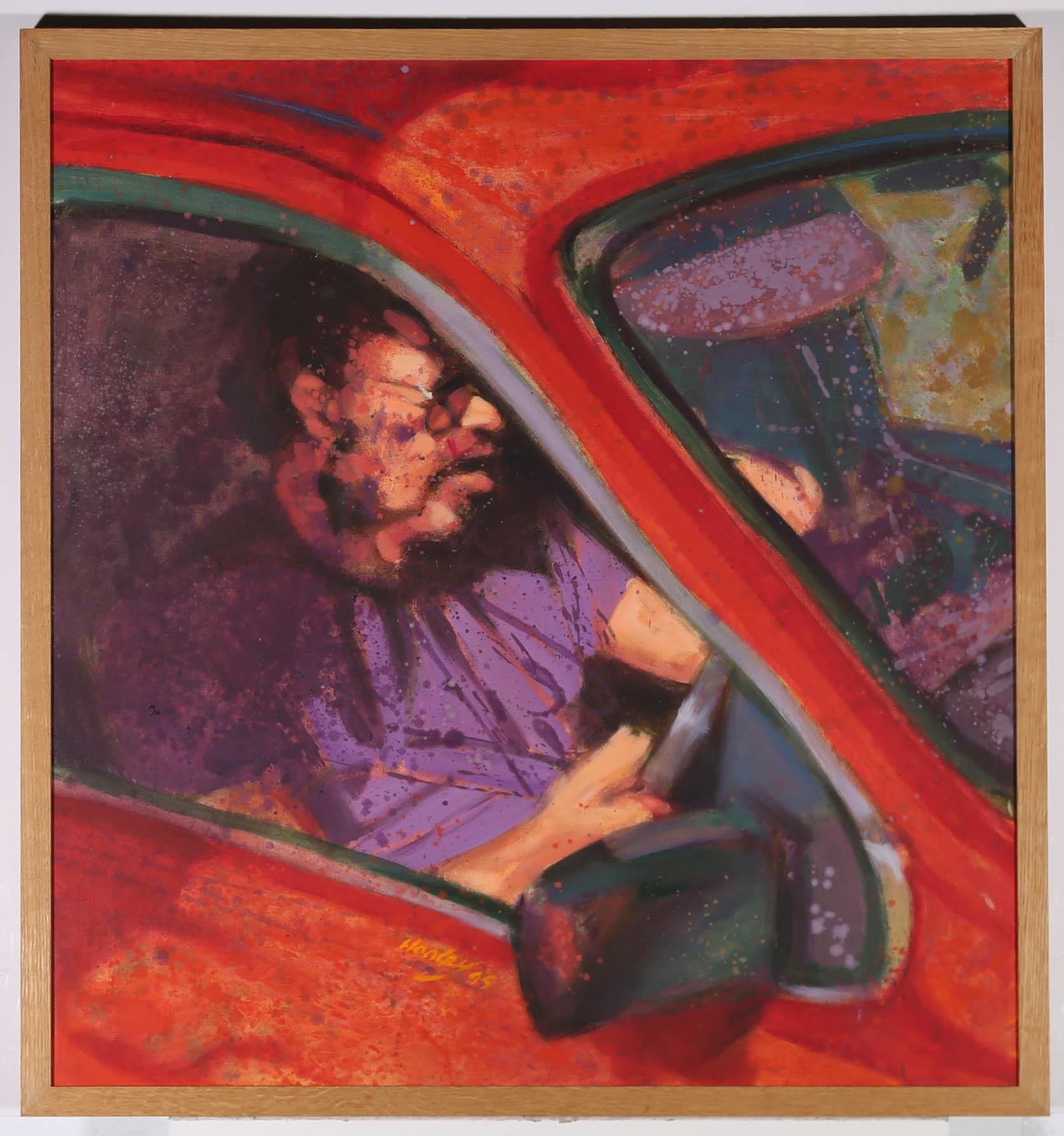 Clifford Hanley (1948-2021) - Framed 1995 Oil, Afternoon T For Sale 2