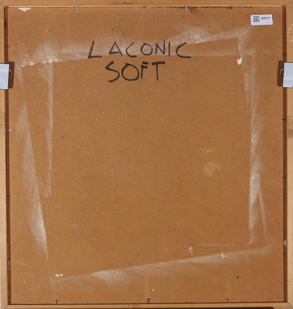 Clifford Hanley (1948-2021) - Framed 1997 Oil, Laconic Soft For Sale 2