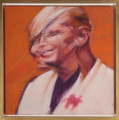 Clifford Hanley (1948-2021) - Framed 2008 Oil, Best Man