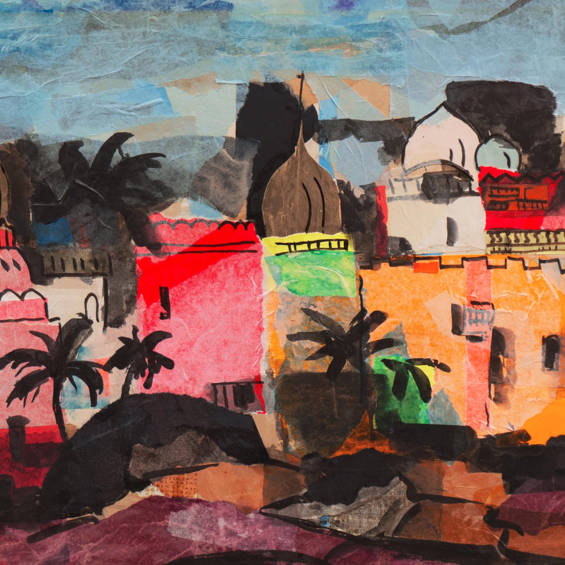 'On the Nile River', Cairo, Egypt, Society of Western Artists, De Young Museum 1