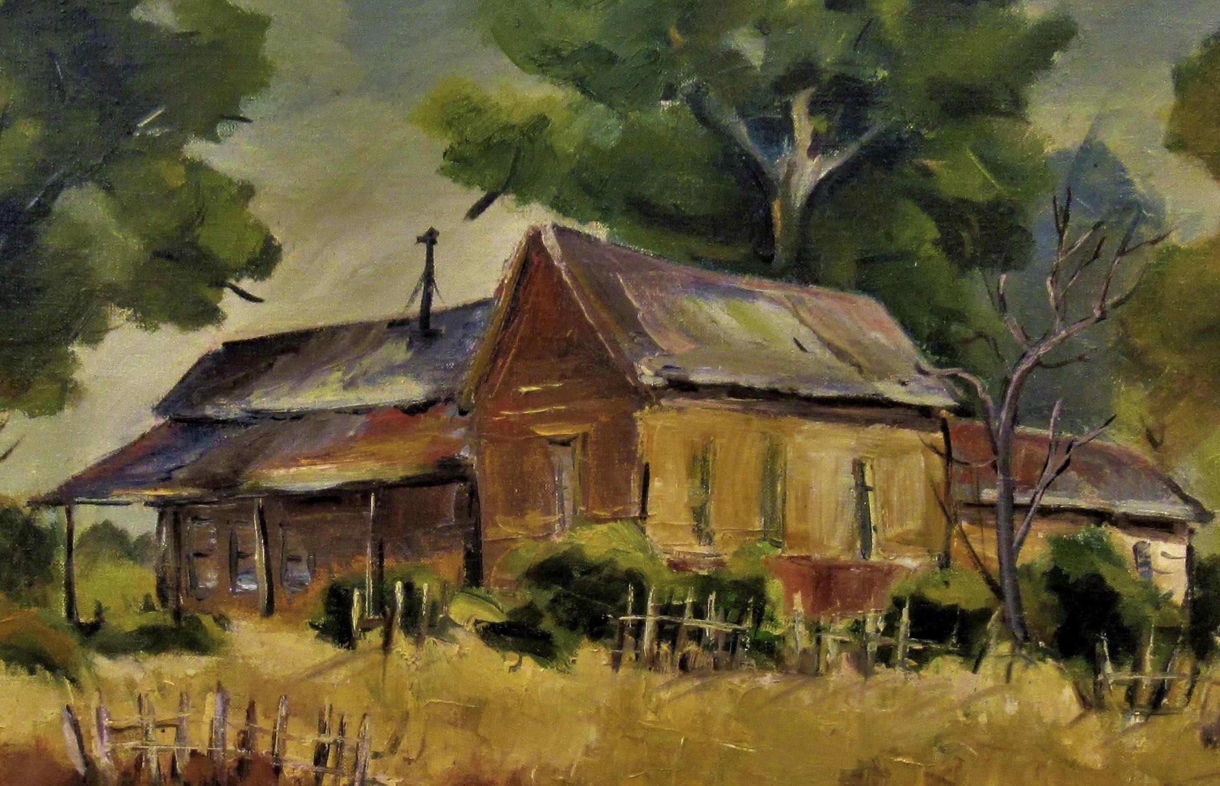 Tolumne, California - Painting de Clifford Holmes