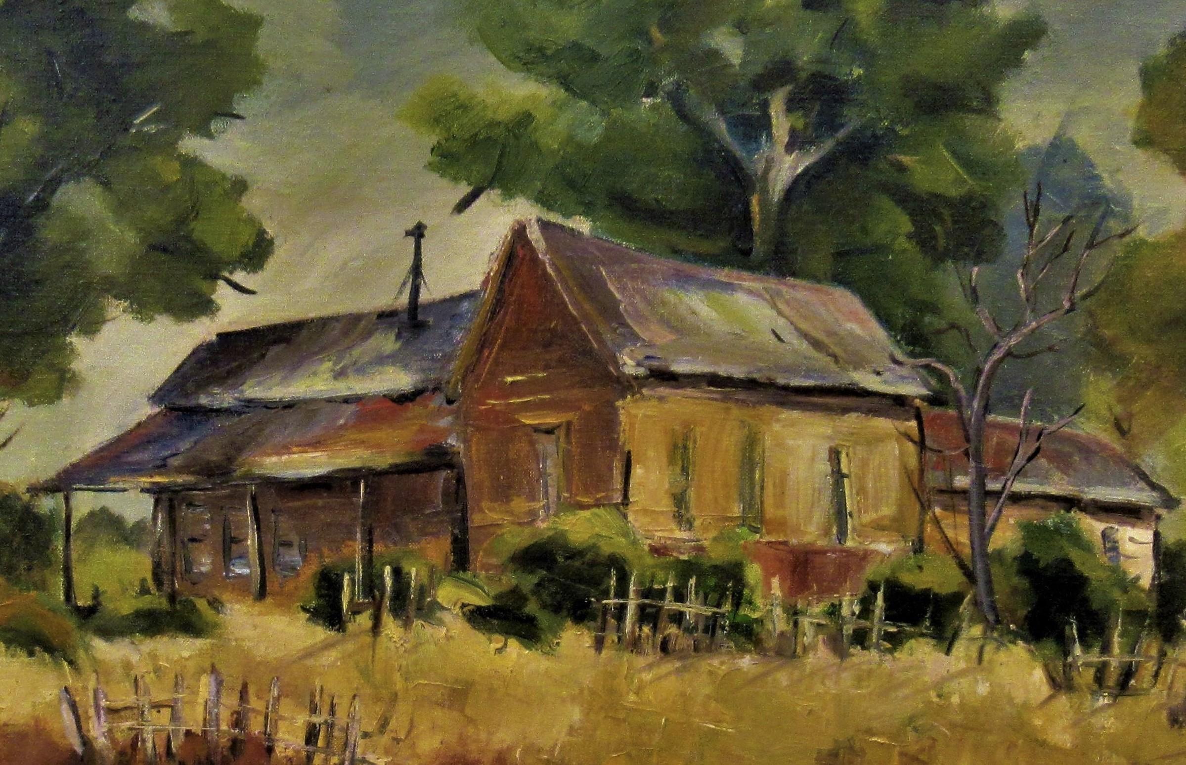 Tolumne, California - Painting by Clifford Holmes