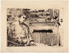 Man By a Radiator