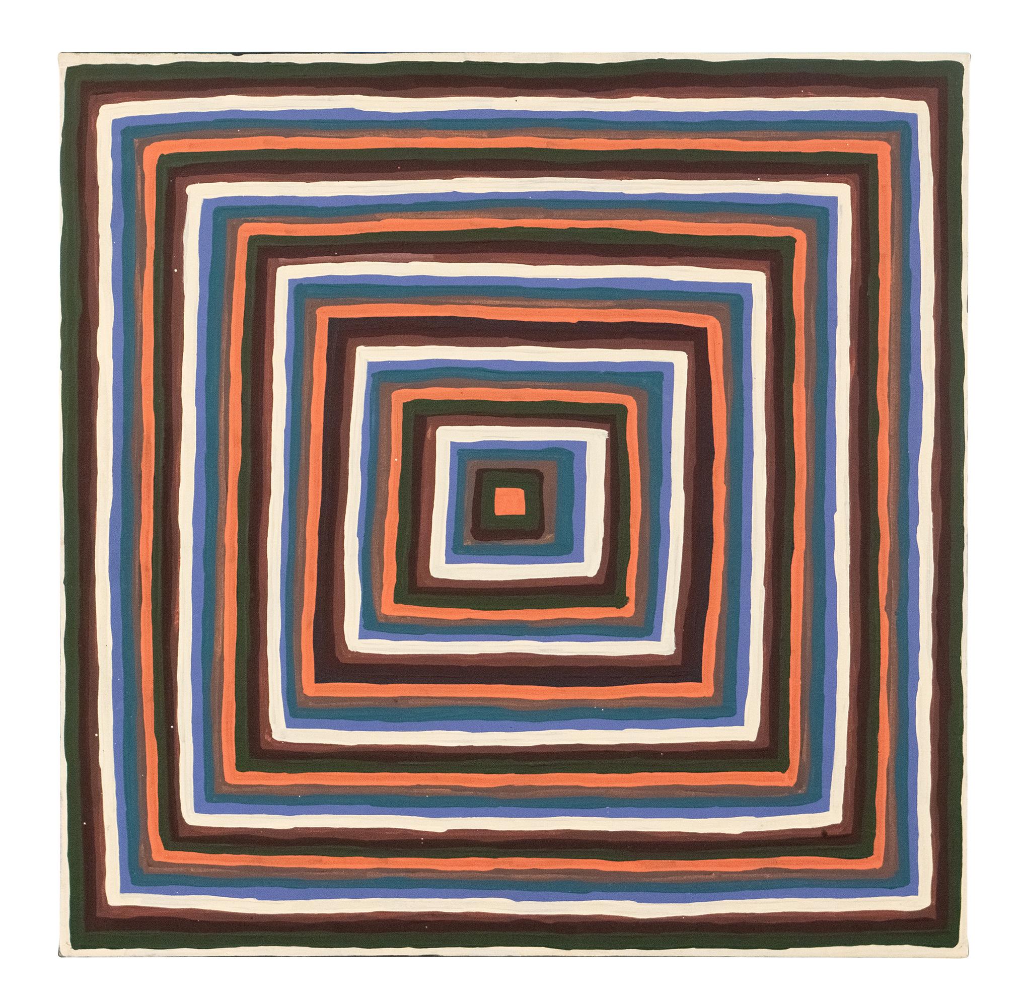 Clifford Japaljarri Thompson Abstract Painting – Unbenannt