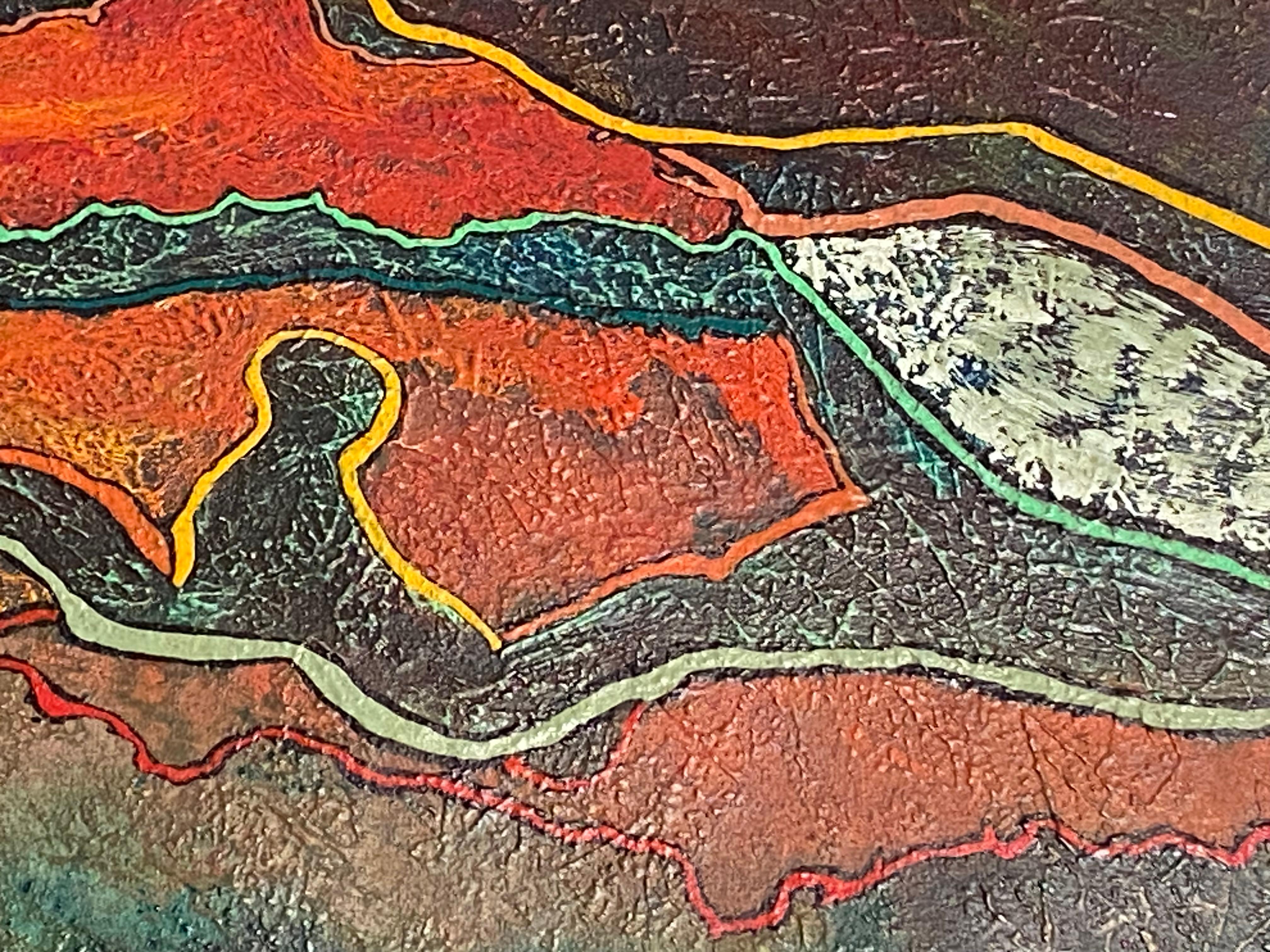 Landschaft, Ölgemälde #1 von Clifford Kluge im Angebot 6