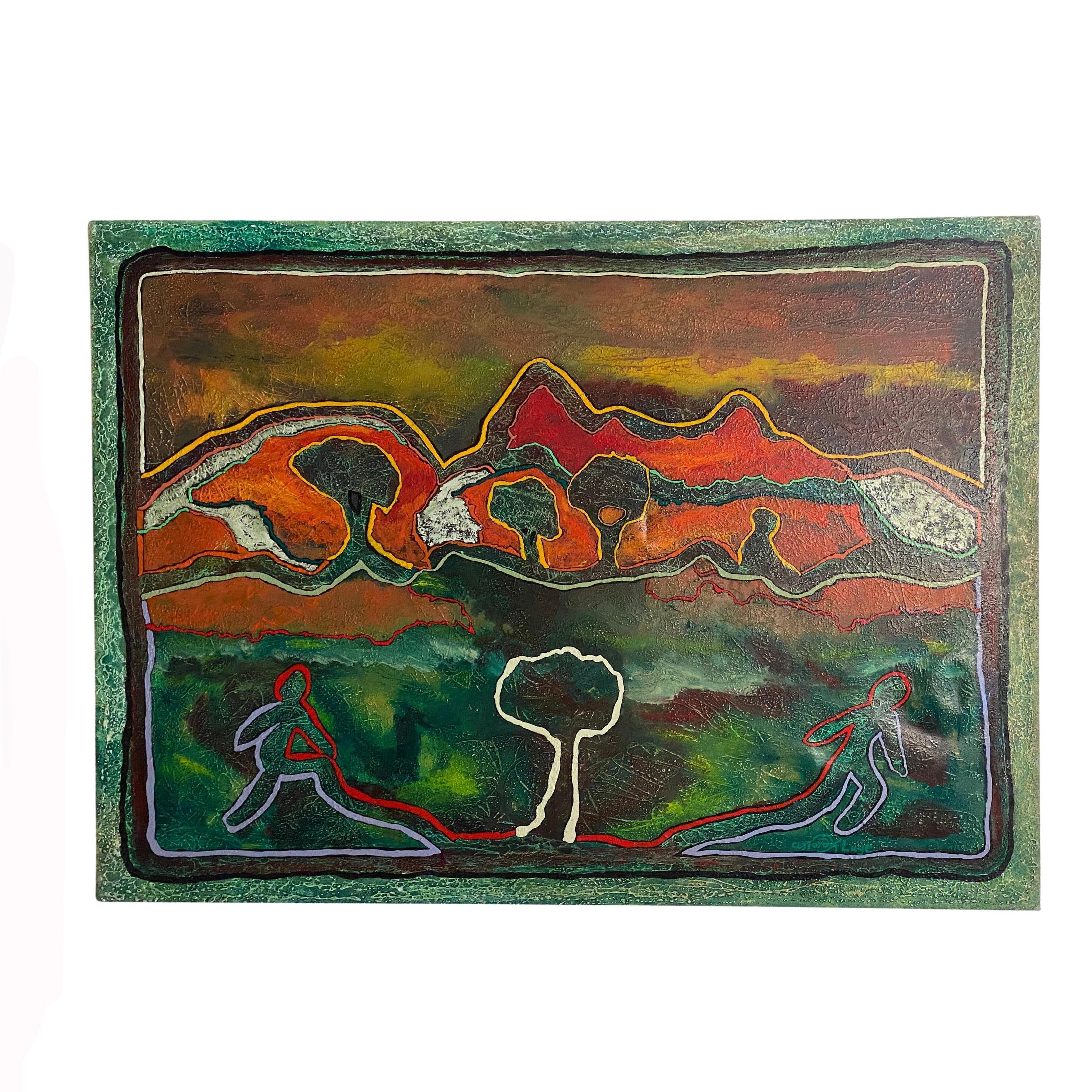 Peinture à l'huile n°1 de Clifford Kluge
