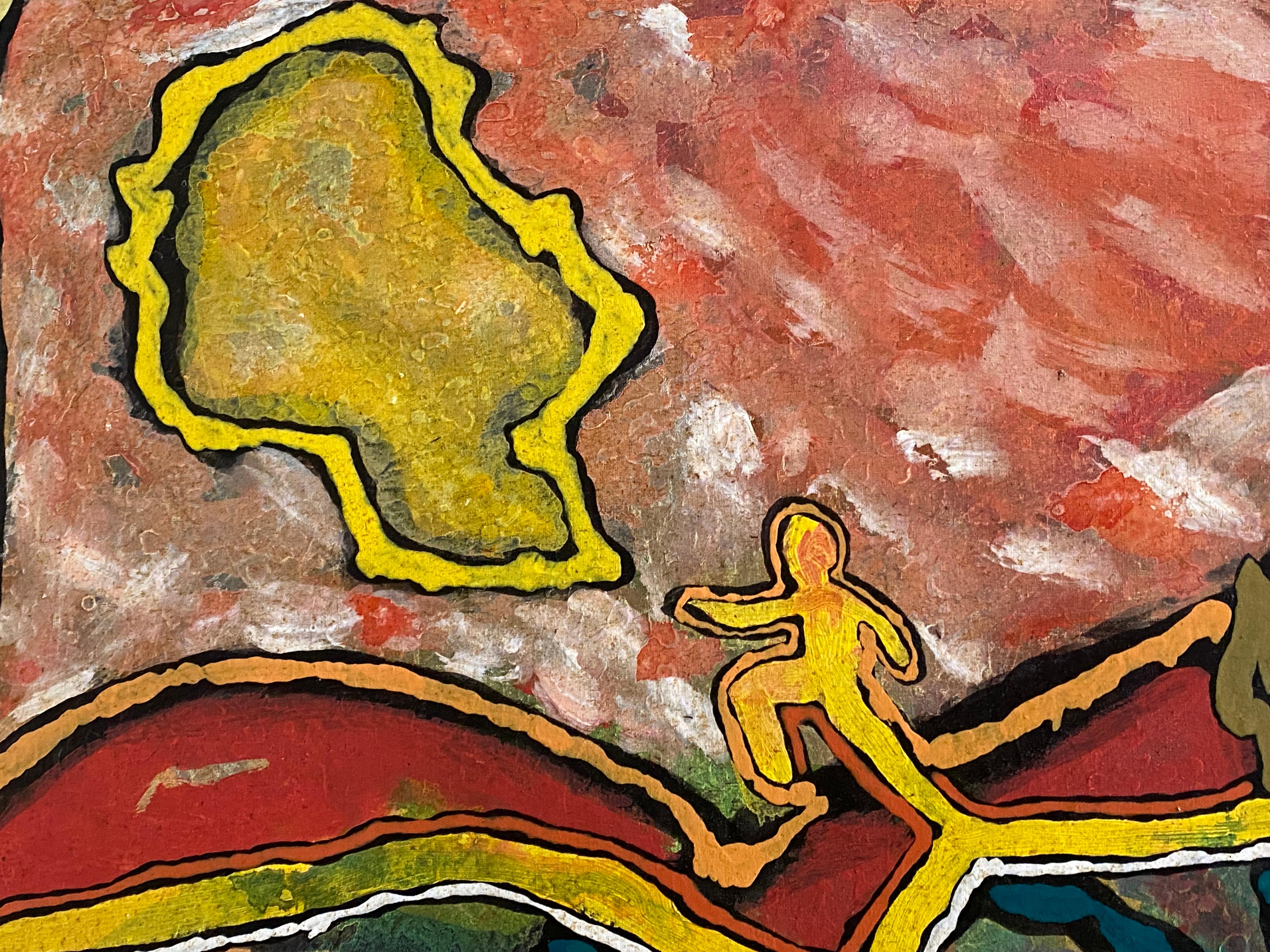 Landschaftslandschaft, Ölgemälde #2 von Clifford Kluge im Angebot 5