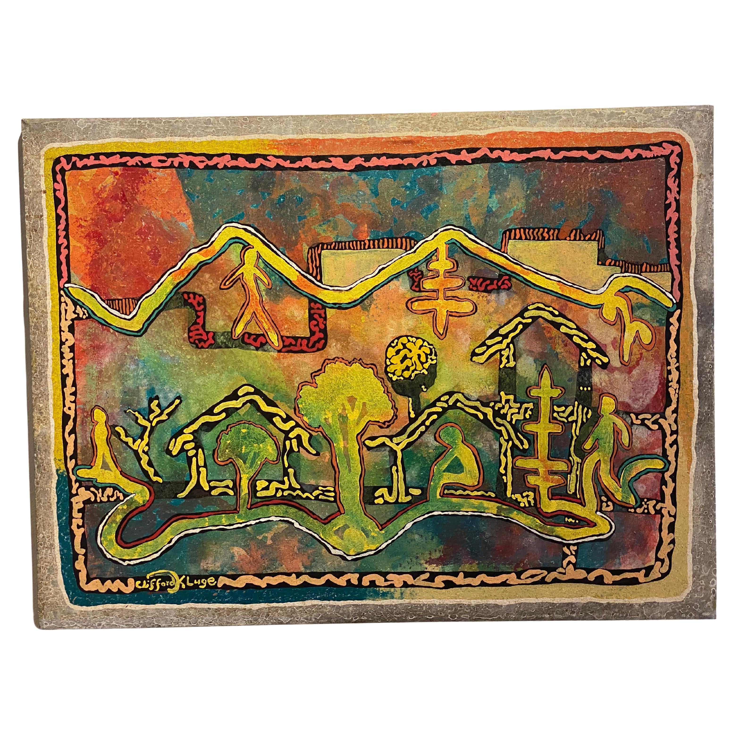 Peinture à l'huile n°4 de Clifford Kluge