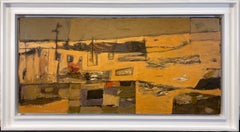 "Receding Flood, 1959" African American Abstract Expressionist Oil Connecticut